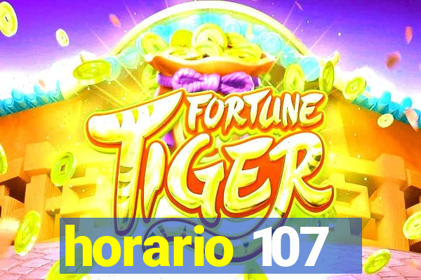 horario 107