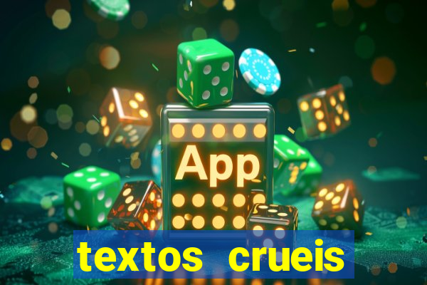 textos crueis demais pdf