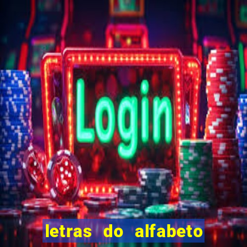 letras do alfabeto personalizadas para imprimir