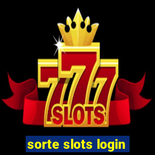 sorte slots login