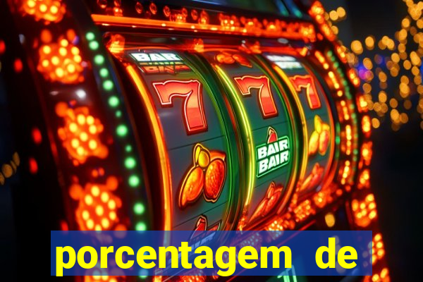 porcentagem de jogos slots