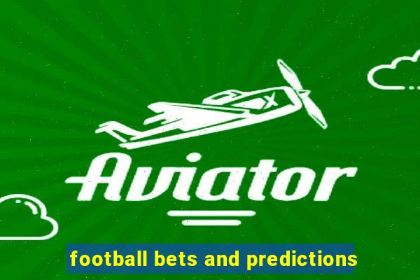 football bets and predictions