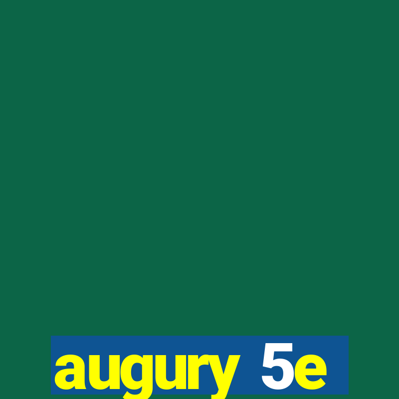 augury 5e