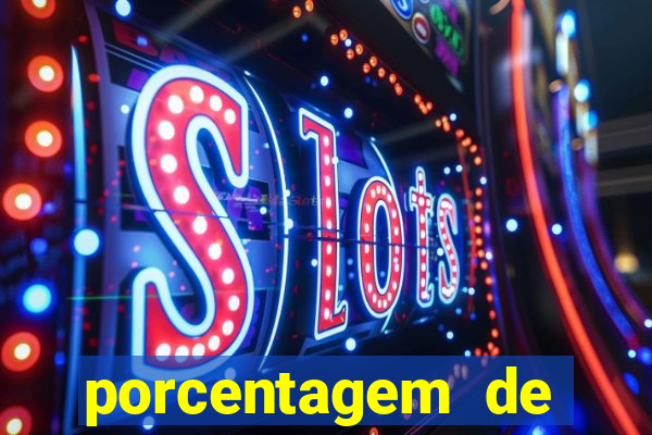 porcentagem de ganhos slots