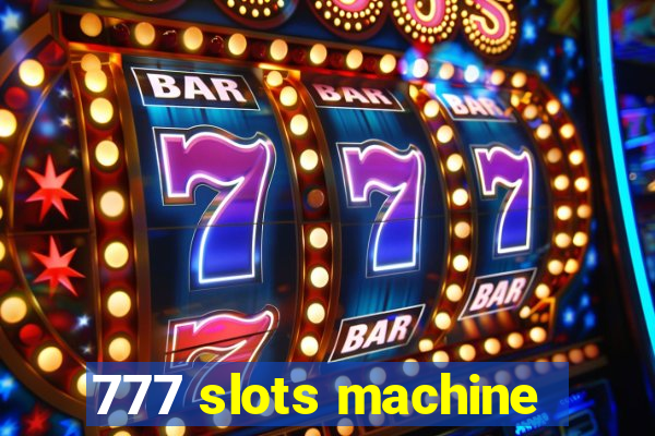 777 slots machine