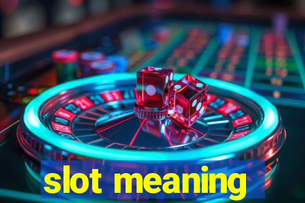 slot meaning