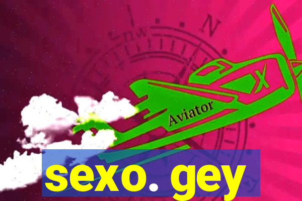 sexo. gey