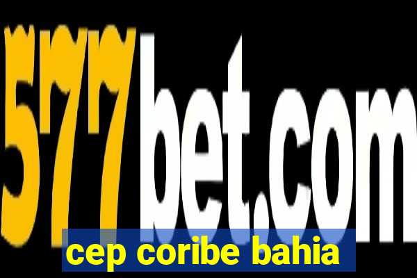 cep coribe bahia