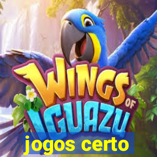 jogos certo