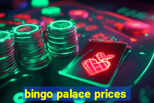 bingo palace prices