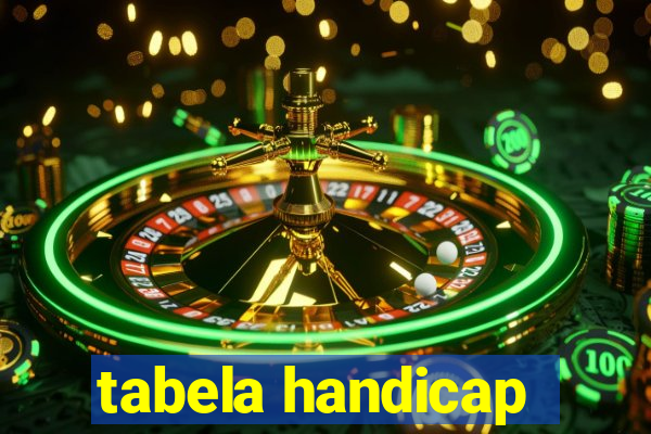 tabela handicap