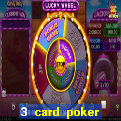 3 card poker casino near me