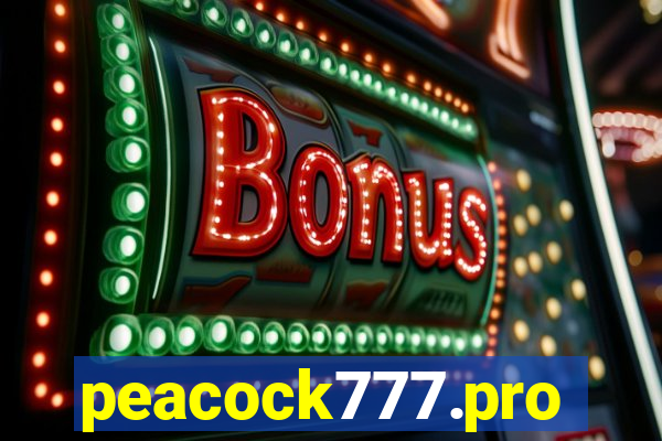 peacock777.pro