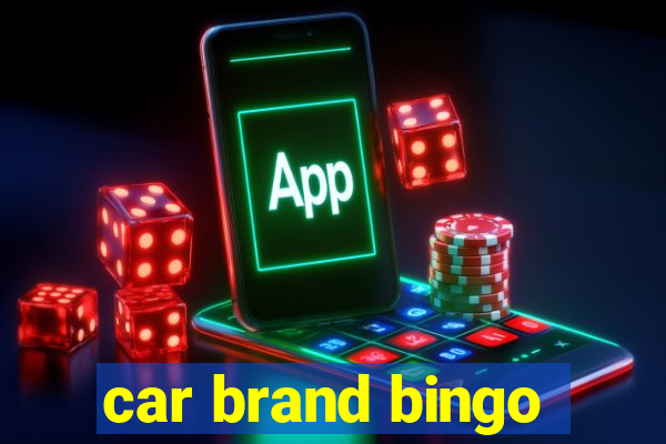 car brand bingo