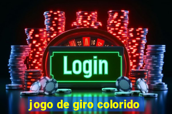 jogo de giro colorido