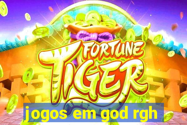 jogos em god rgh