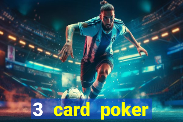 3 card poker casino odds