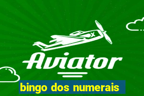 bingo dos numerais