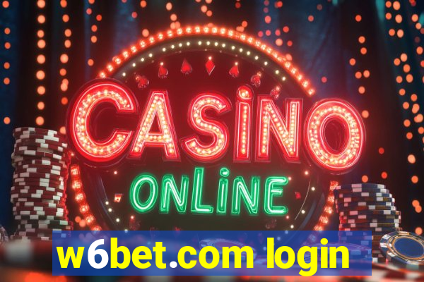 w6bet.com login