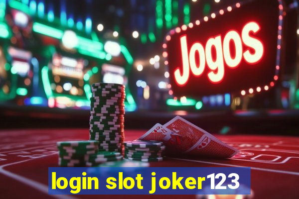 login slot joker123