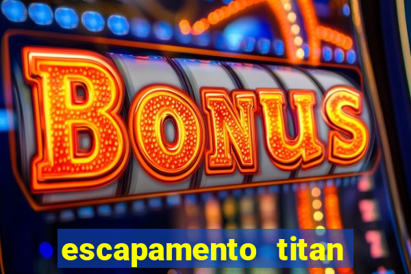 escapamento titan 150 fortuna