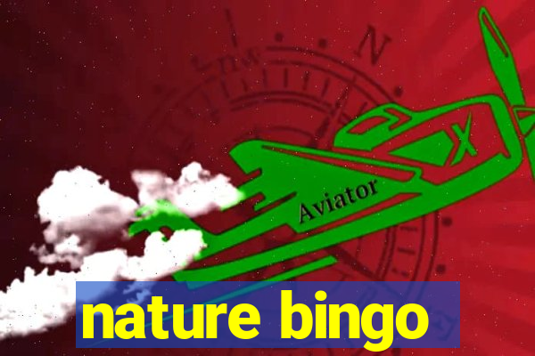 nature bingo