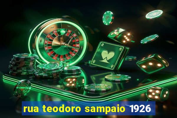 rua teodoro sampaio 1926