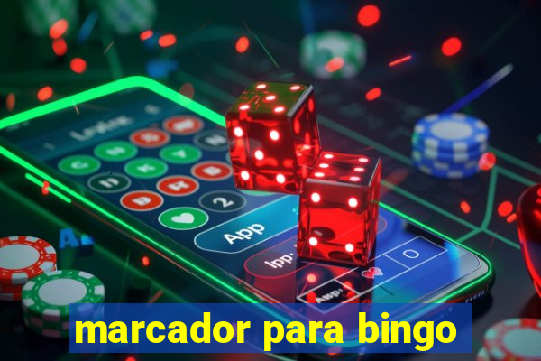 marcador para bingo