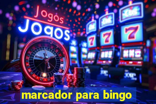 marcador para bingo