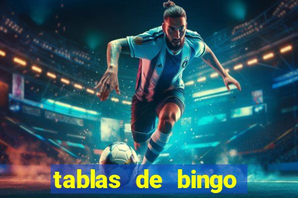 tablas de bingo para imprimir en excel