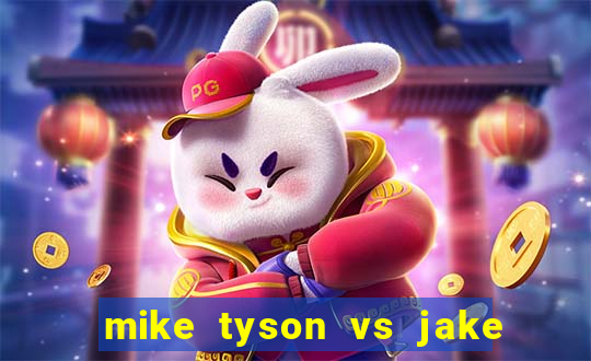 mike tyson vs jake paul assistir online