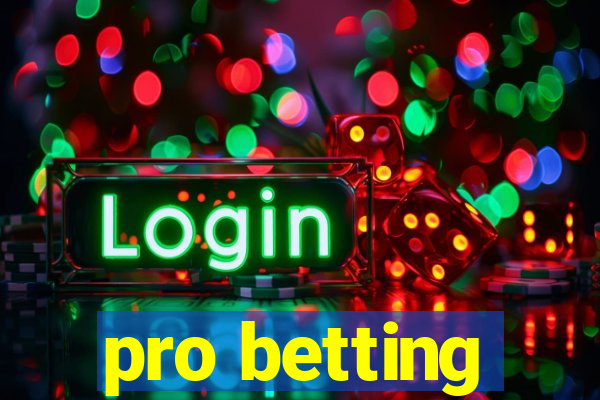 pro betting