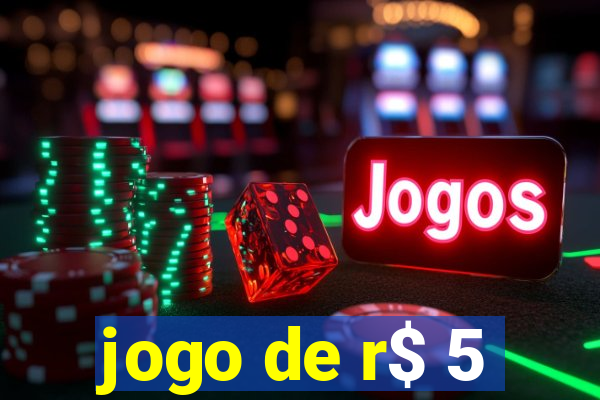 jogo de r$ 5