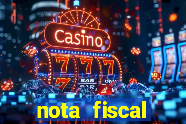 nota fiscal cruzeiro sp