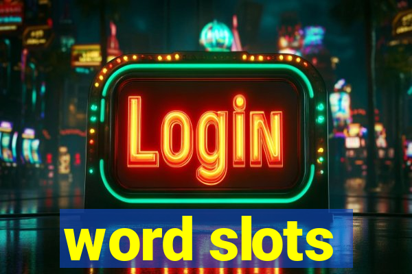 word slots