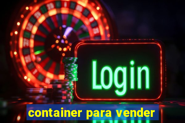 container para vender