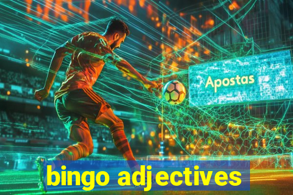 bingo adjectives