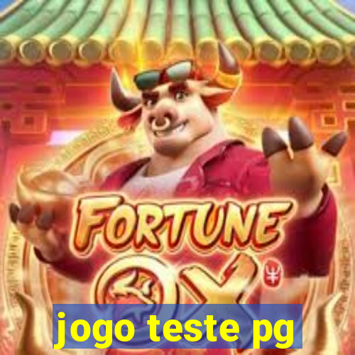 jogo teste pg