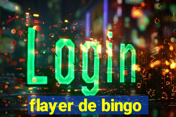 flayer de bingo