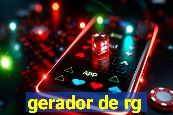 gerador de rg