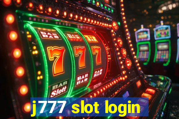 j777 slot login