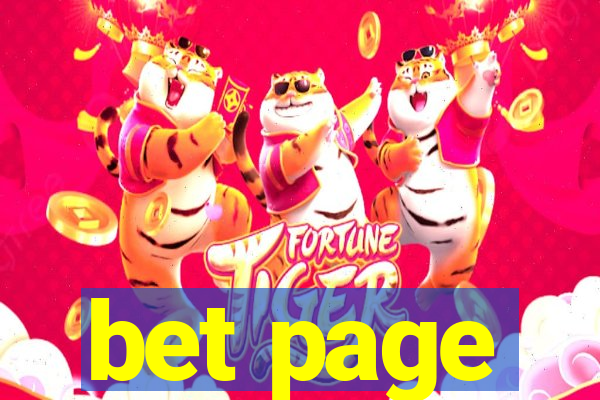 bet page