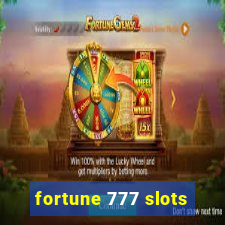 fortune 777 slots