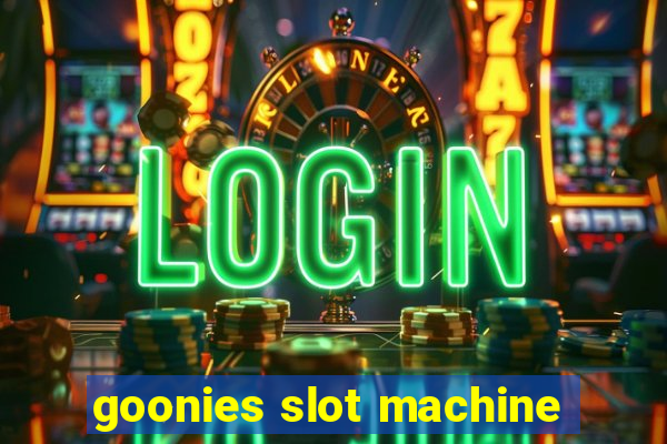 goonies slot machine