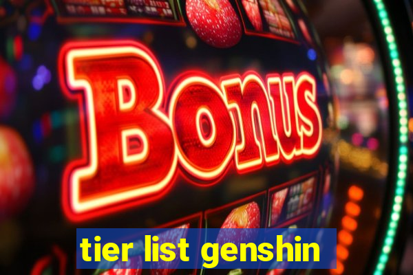 tier list genshin