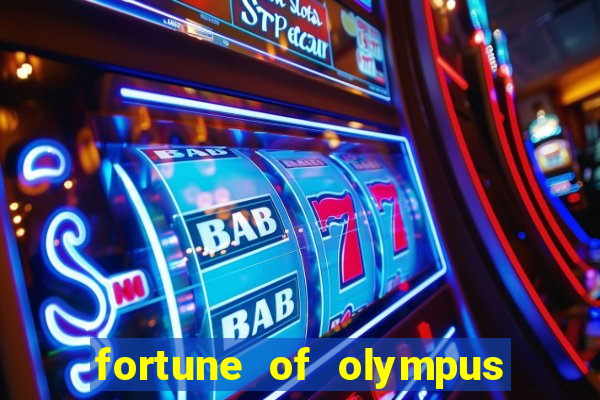 fortune of olympus slot machine paga mesmo