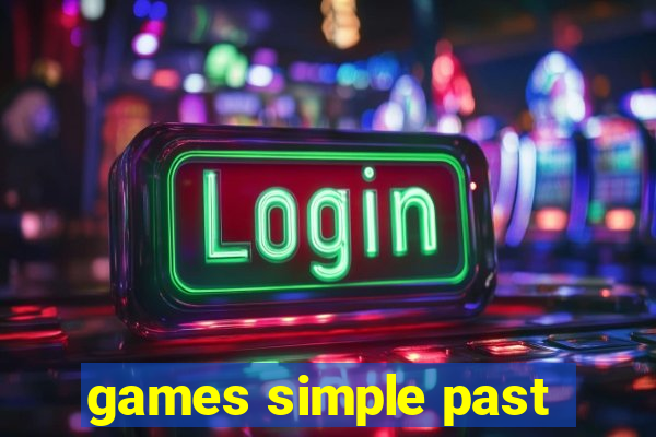 games simple past