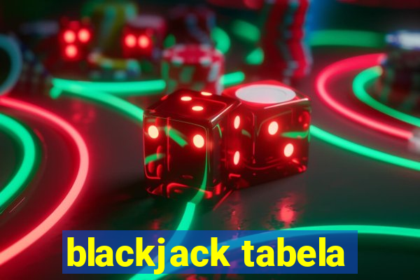 blackjack tabela