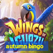 autumn bingo