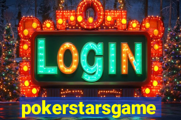 pokerstarsgame